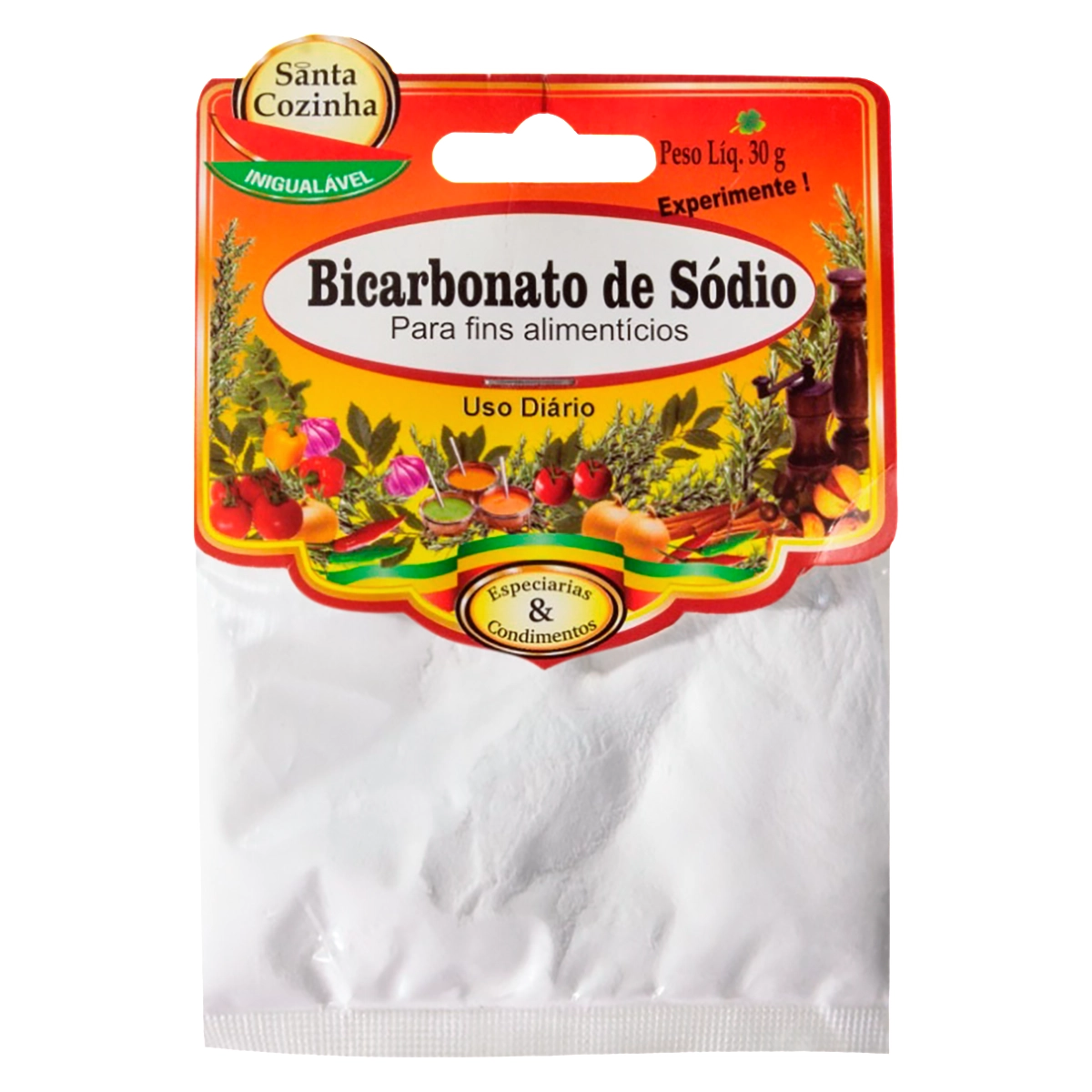 Bicarbonato De Sódio Santa Cozinha 30g