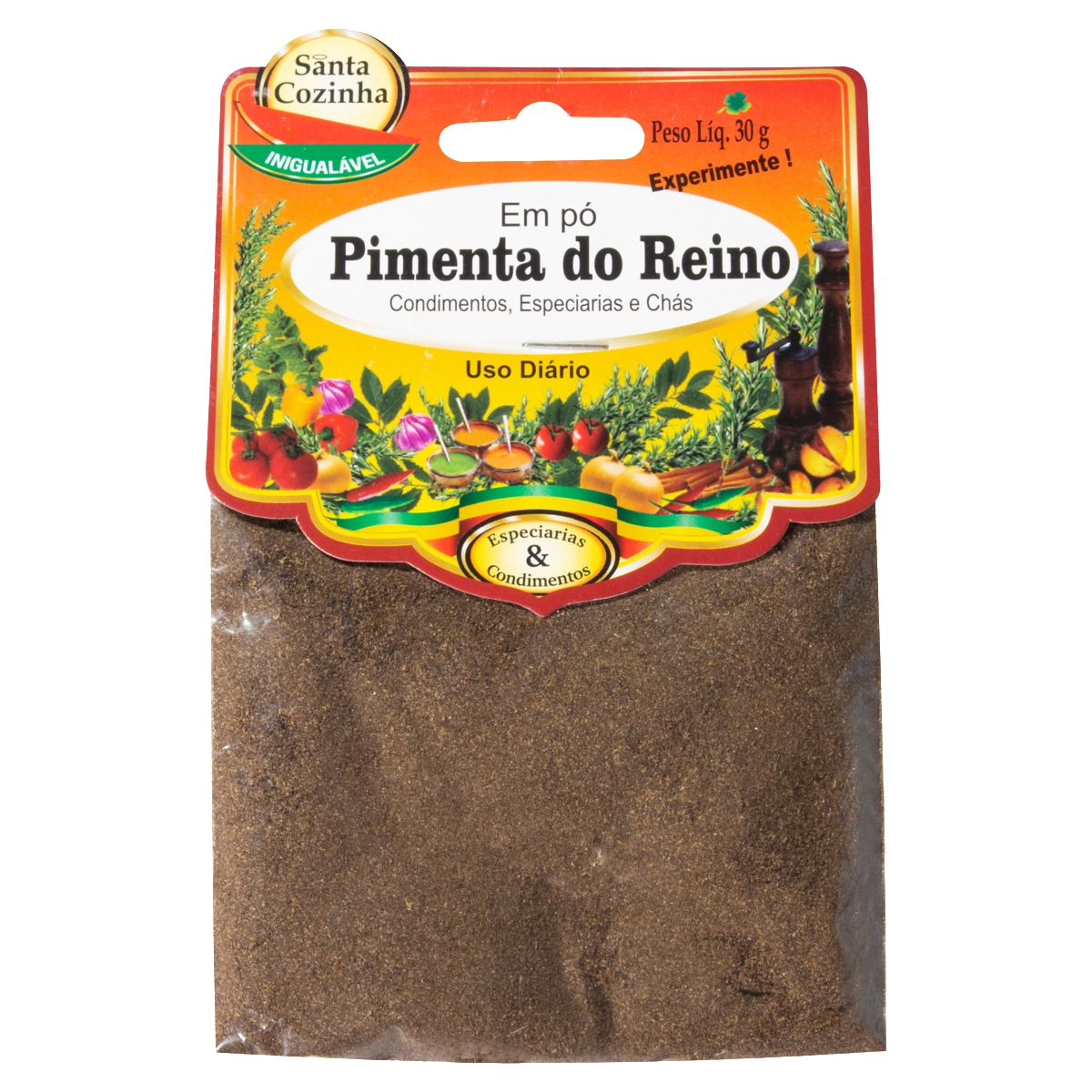 Pimenta Do Reino Pó Santa Cozinha 30g