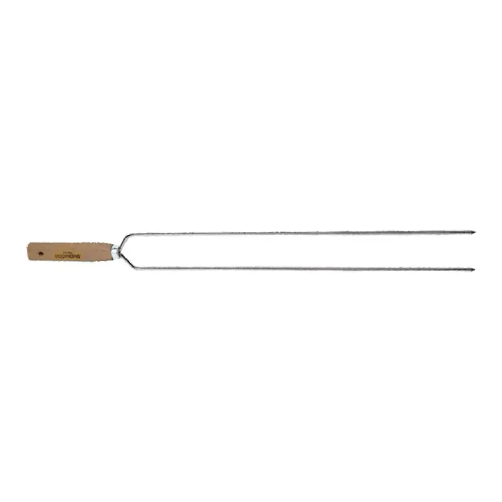 Espeto Aco Inox Duplo 95cm Ref/626 Simonaggio
