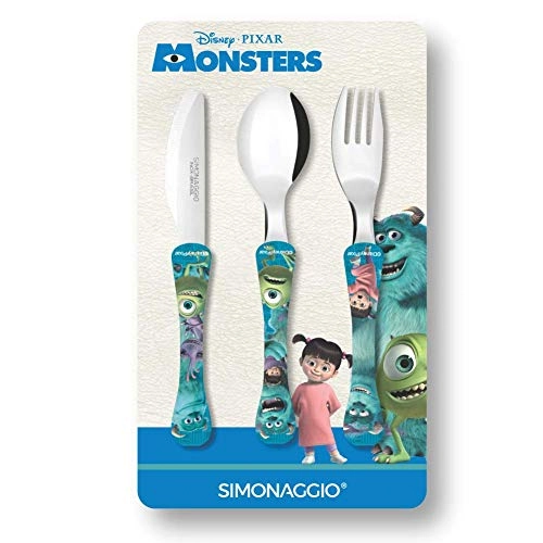 Jg Talher Inox Kids Monstros 3 Un
