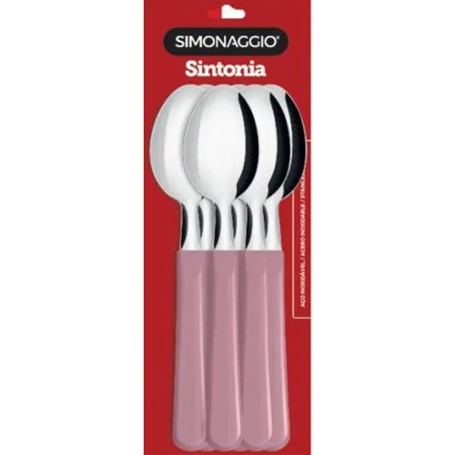 Colher Mesa Sintonia Simonaggio 6un Rosa