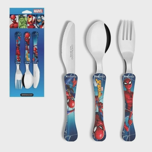 Jg Talher Simonaggio 3pcs Homem Aranha