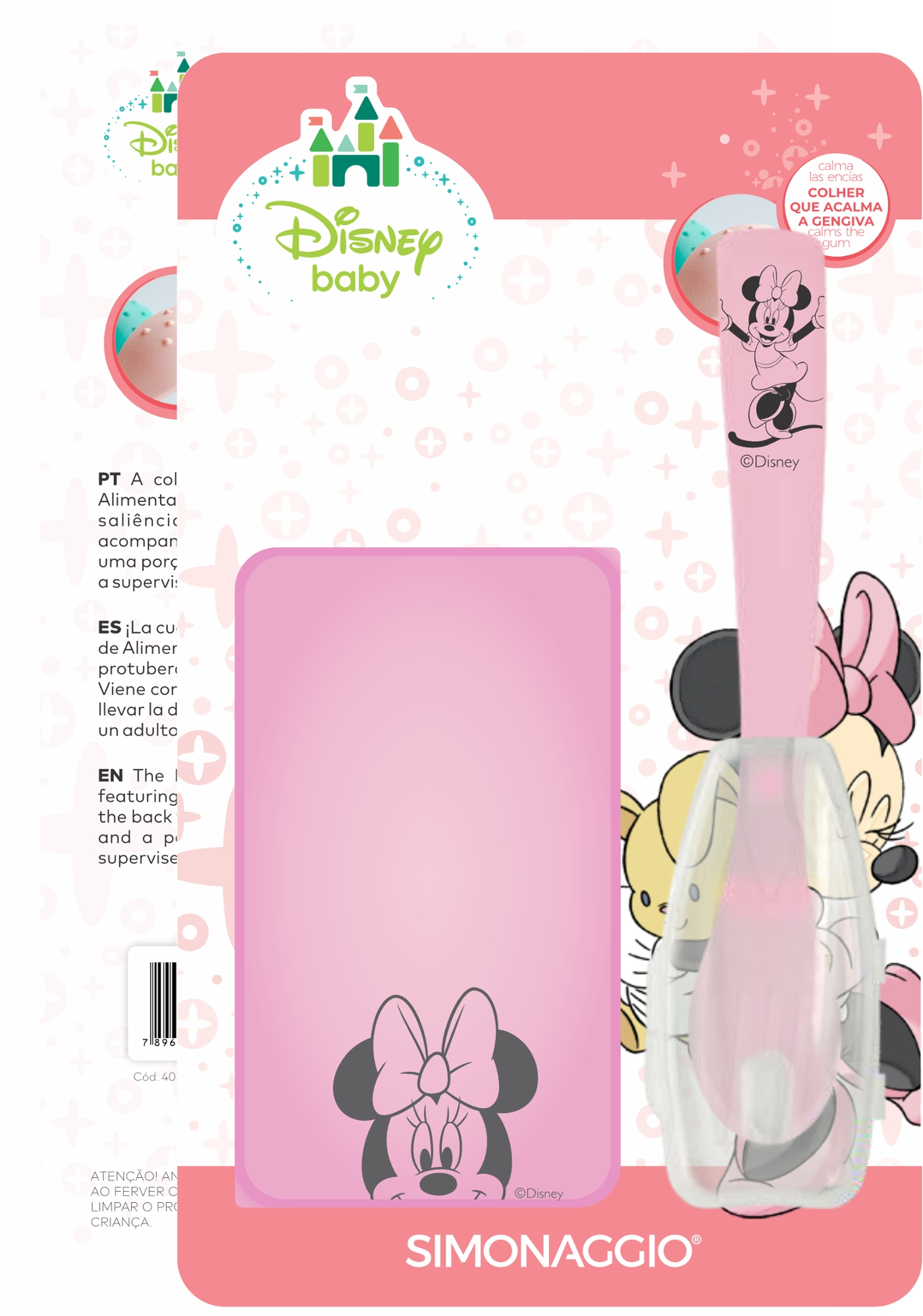 Kit Alimentacao Minnie 3pcs 4031739120252 Simonaggio