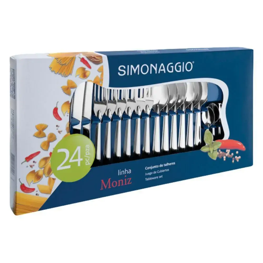 Faqueiro Inox Simonaggio 24pcs