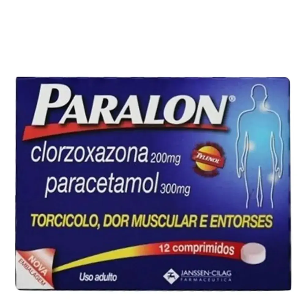 Paralon 200 Mg 300 Mg 12 Comprimidos