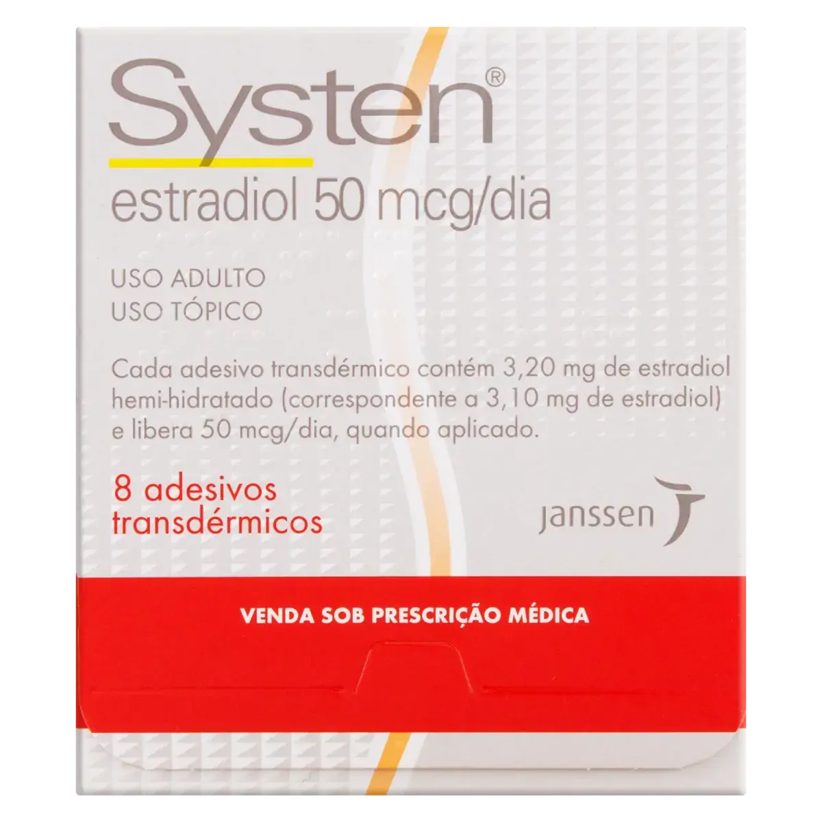 Systen 50mcg/dia Janssen Caixa 8 Adesivos Transdérmicos