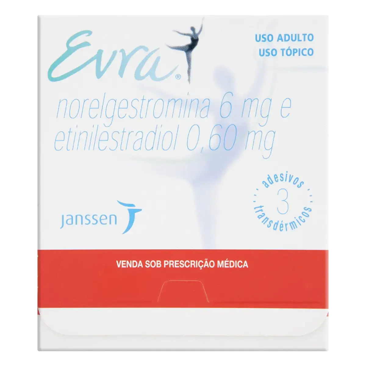 Evra Janssen Caixa 3 Adesivos