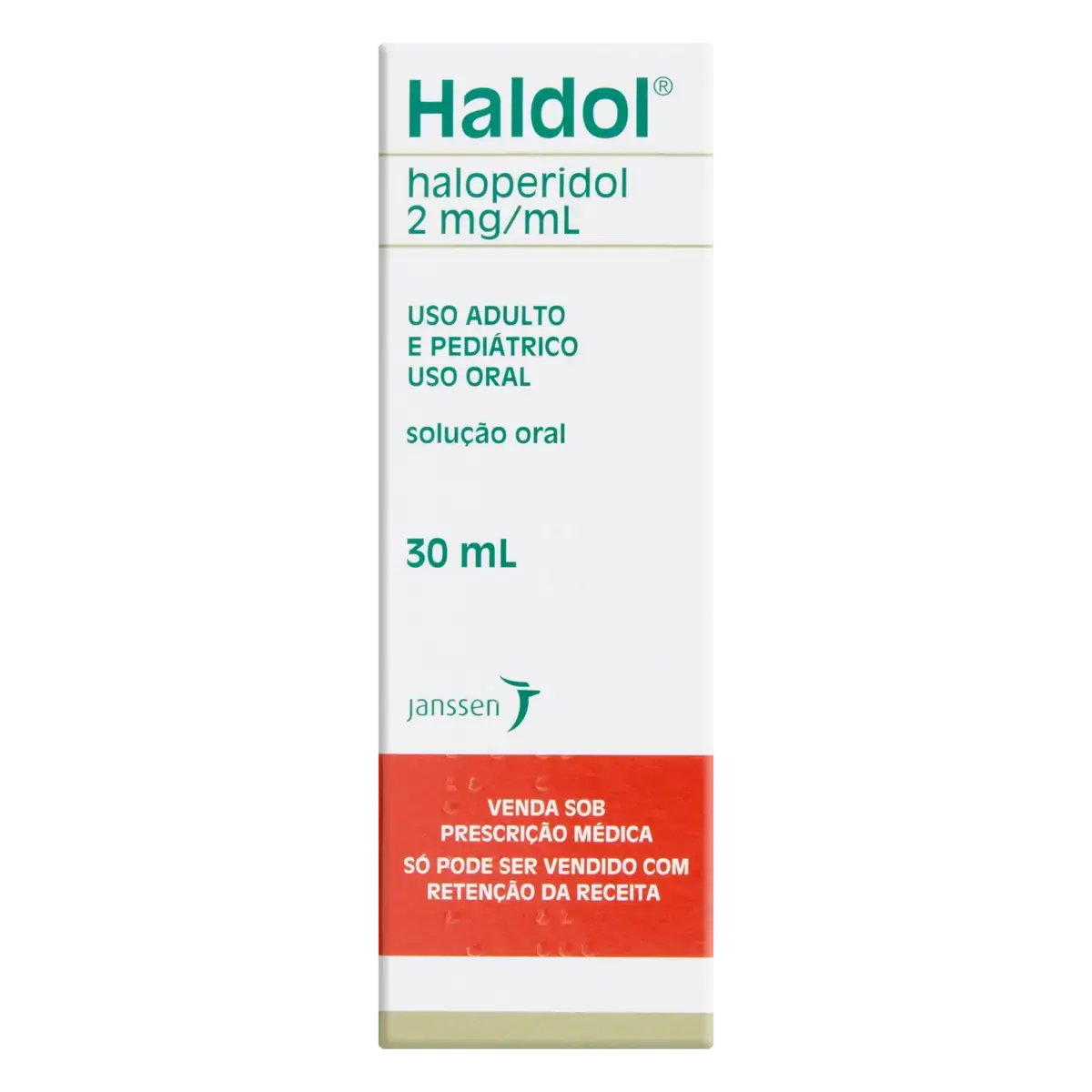 Haldol 2mg/ml Janssen Caixa 30ml