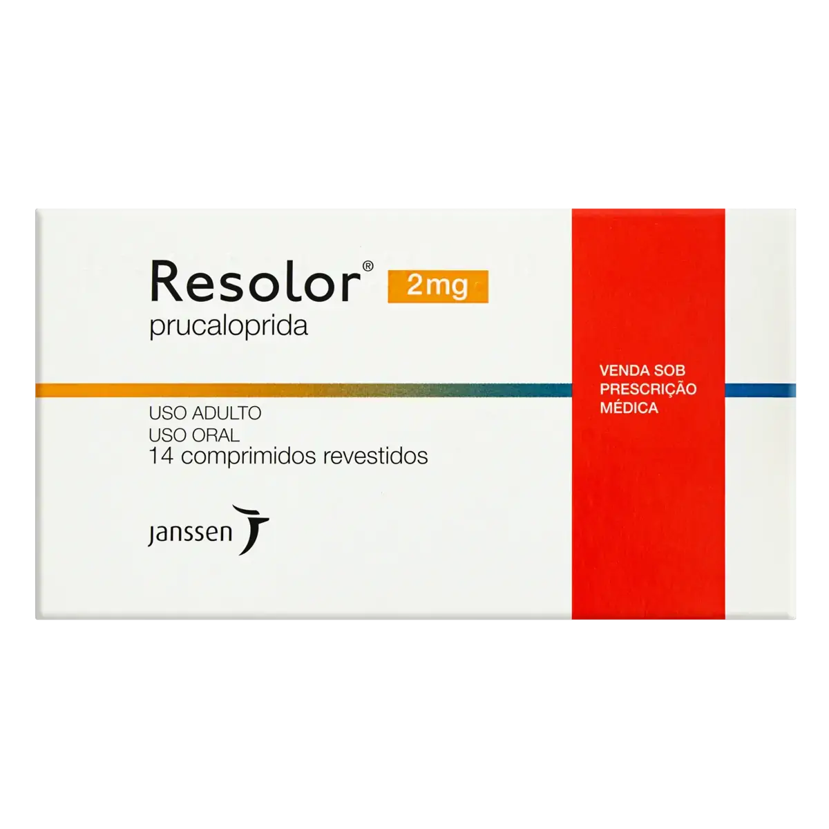 Resolor 2mg Janssen Caixa 14 Comprimidos Revestidos