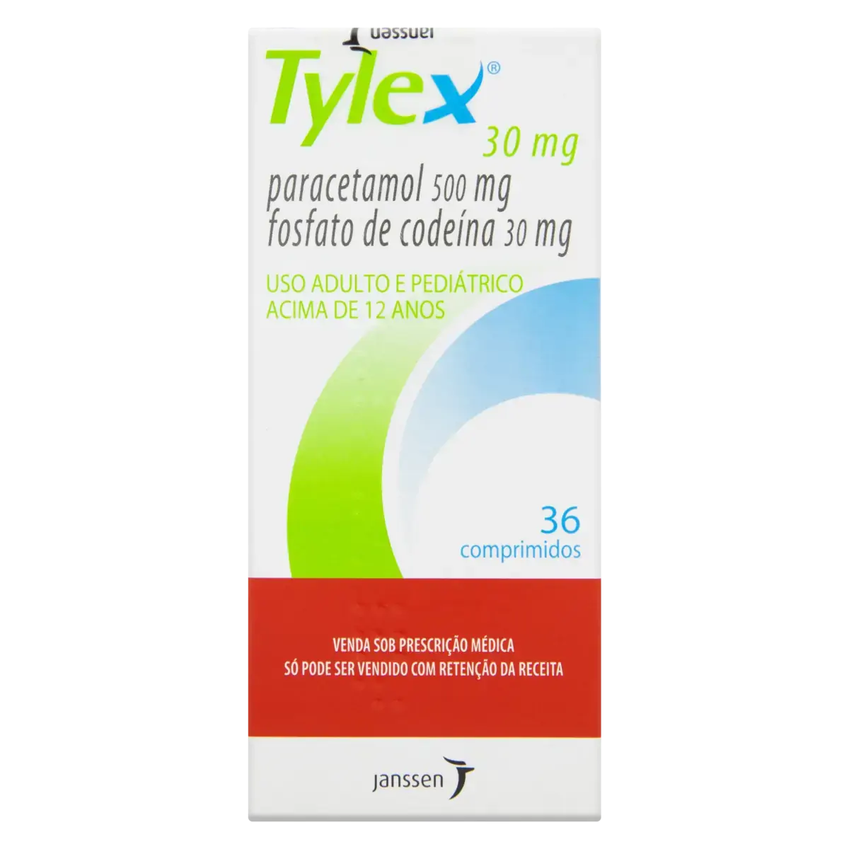 Tylex Janssen Caixa 36 Comprimidos