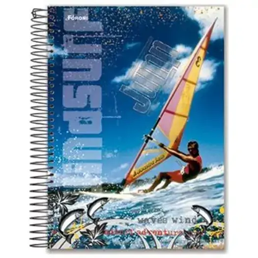 Caderno Universitario 240 Folhas 599g Foroni