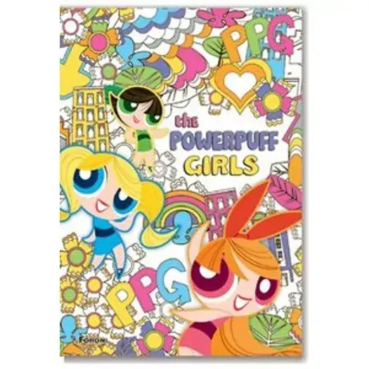 Caderno Brochura Meninas Super Poderosas 48 Folhas 265g Foroni