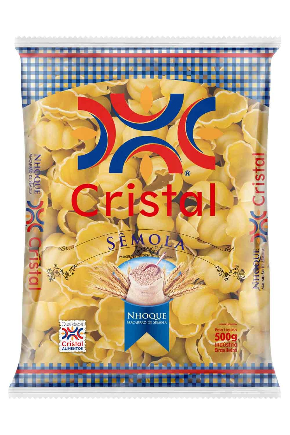 Macarrao Cristal Semola 500g P.nosso
