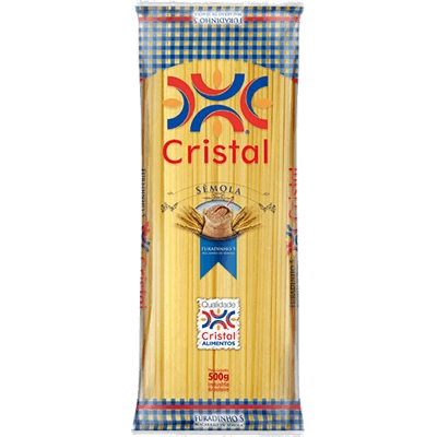 Macarrao Cristal 500g Espaguete