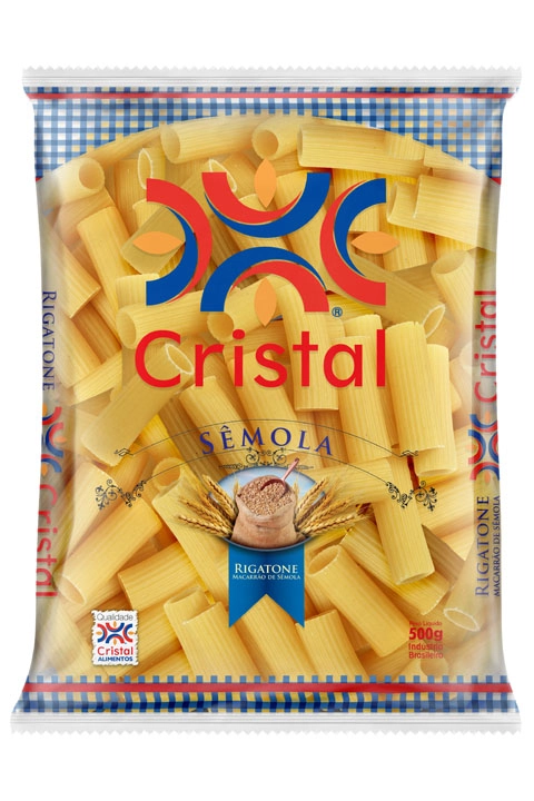 Macarrao Cristal Rigatone 500g