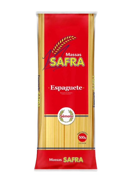 Macarrao Safra Espaguete Semola 500gr