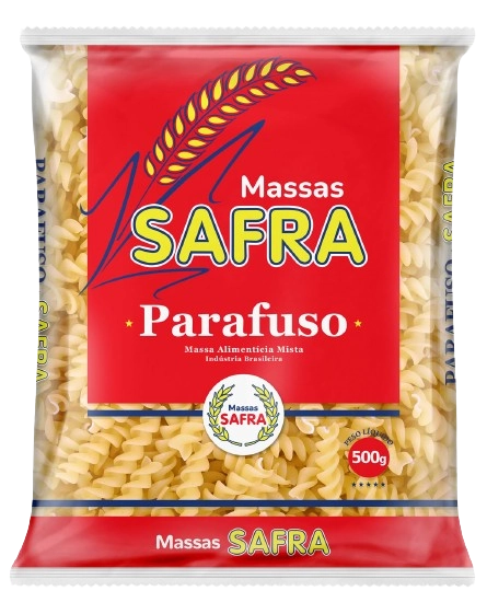 Macarrao Safra Parafuso E Penne 500gr