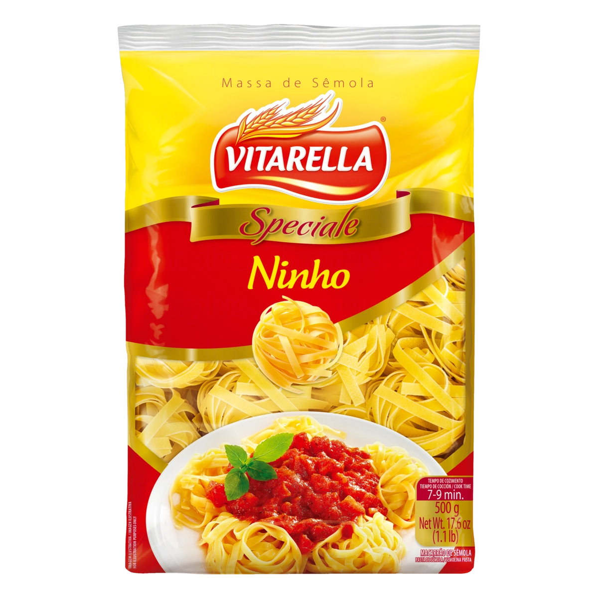 Macarrão De Sêmola Ninho Vitarella Speciale Pacote 500g