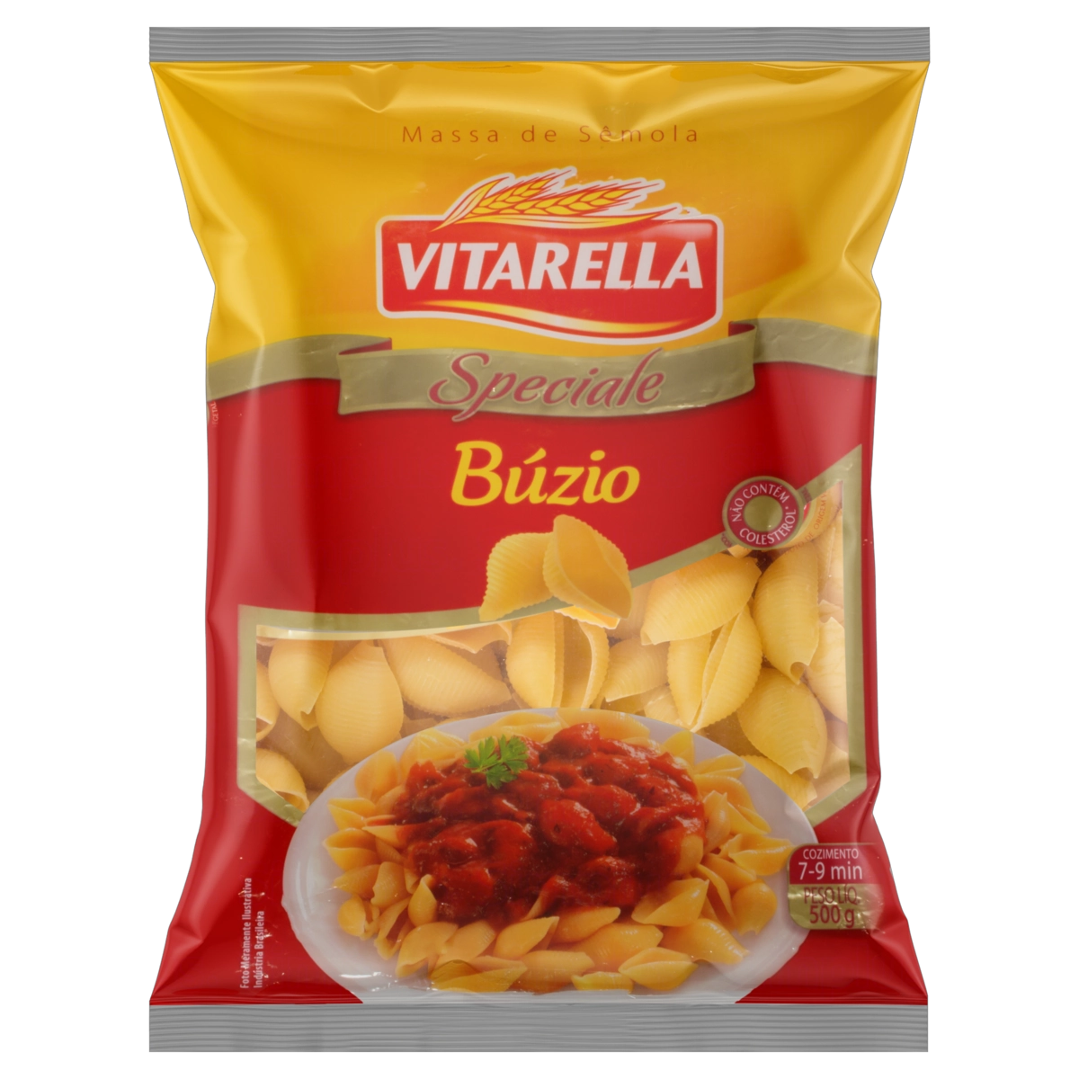 Macarrão De Sêmola Búzio Vitarella Speciale Pacote 500g
