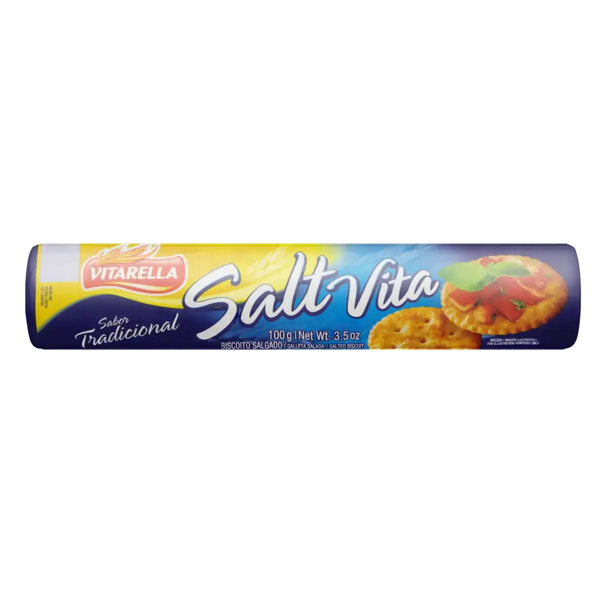 Biscoito Tradicional Vitarella Saltvita Pacote 100g