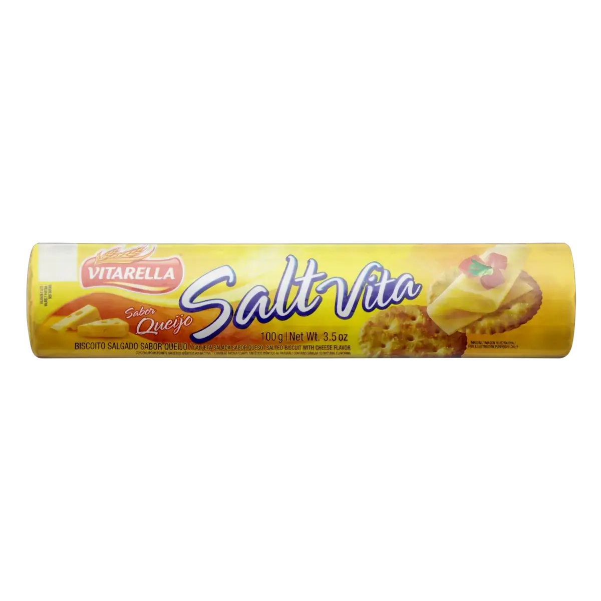 Biscoito Queijo Vitarella Saltvita Pacote 100g