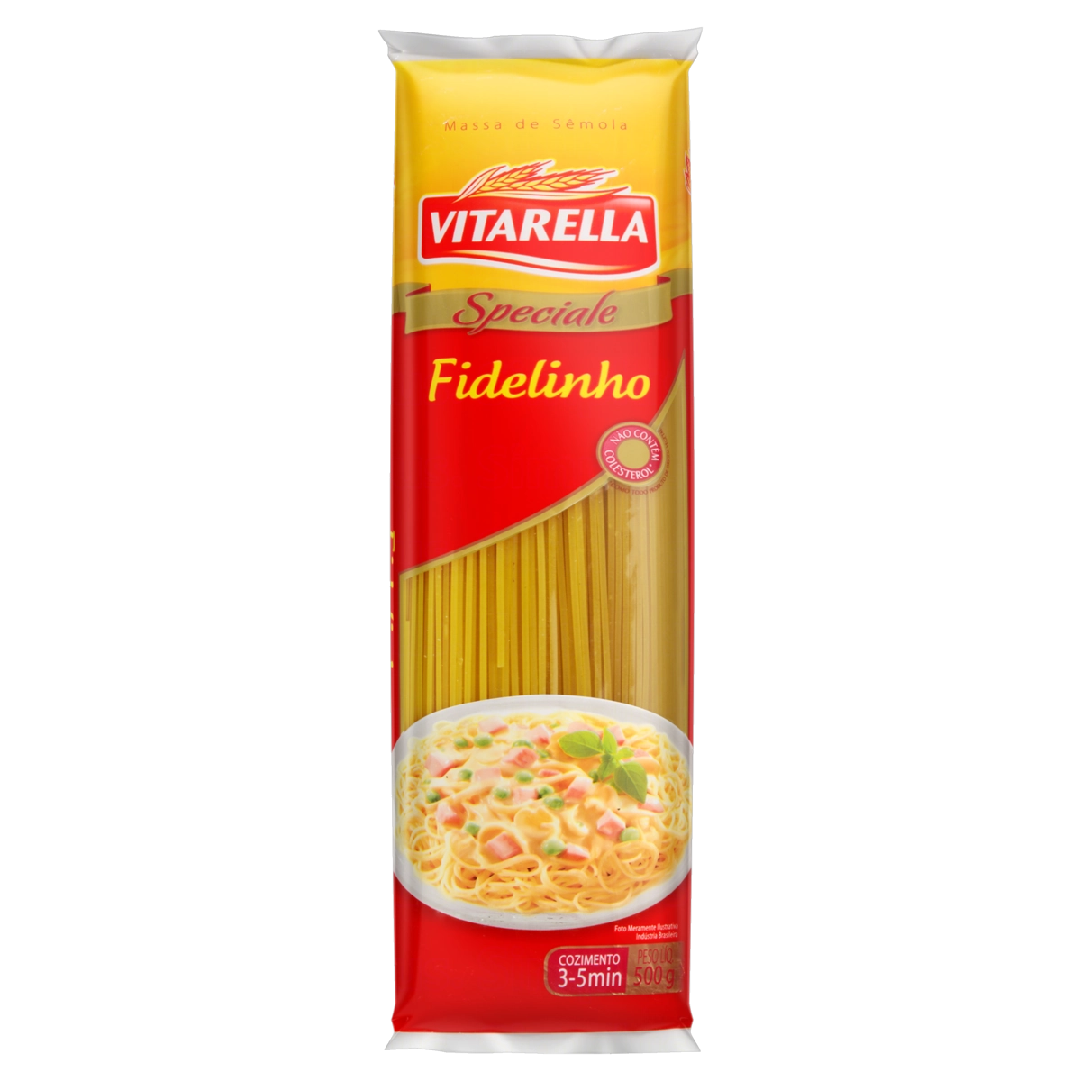 Macarrão De Sêmola Fidelinho Vitarella Speciale Pacote 500g