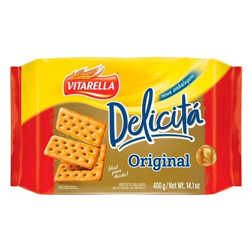 Biscoito Original Vitarella Delicitá Pacote 400g