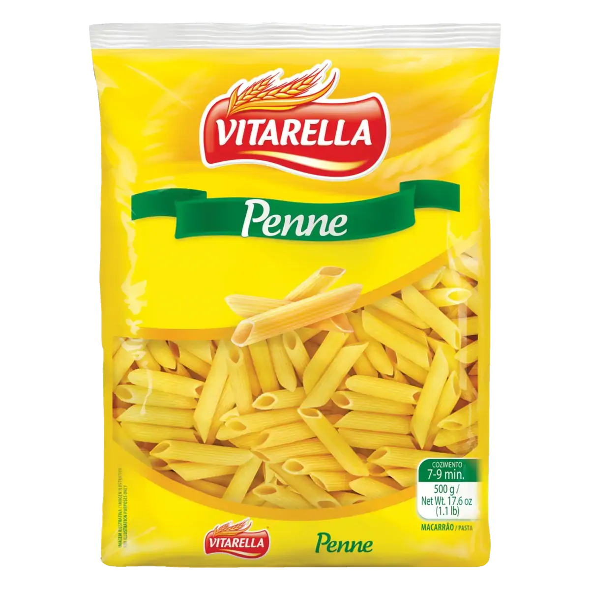 Macarrão De Sêmola Penne Vitarella Pacote 500g