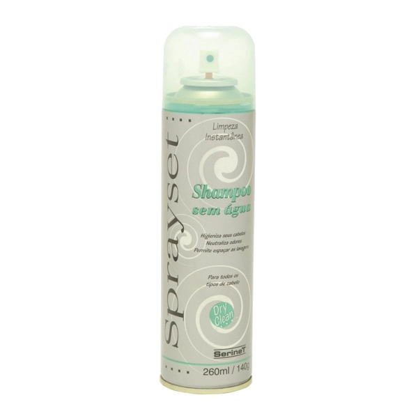 Shampoo A Seco Aspa Sprayset Frasco 260ml