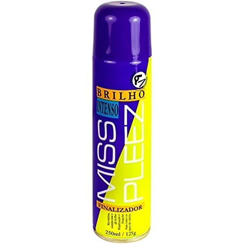 Spray Miss Pleez Brilho Intenso 250ml Excluir
