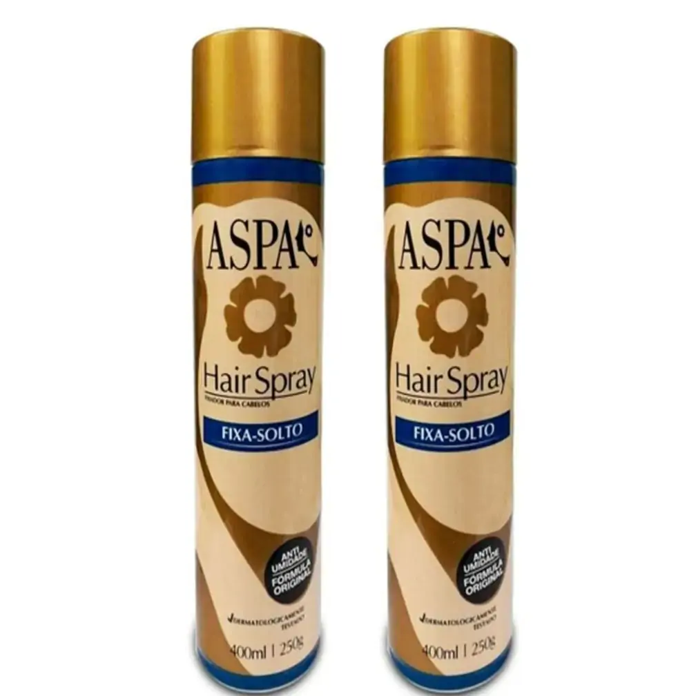 Hair Spray Aspa Fixador Penteado 400ml