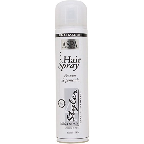 Aspa Hair Spray Fixador De Penteado Styler Mega Hold 400 Ml