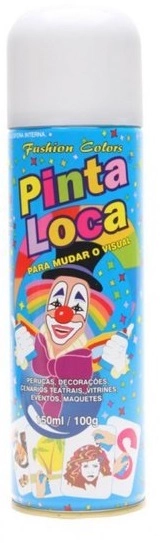 Aspa Spray Pinta Loca 150ml Branco