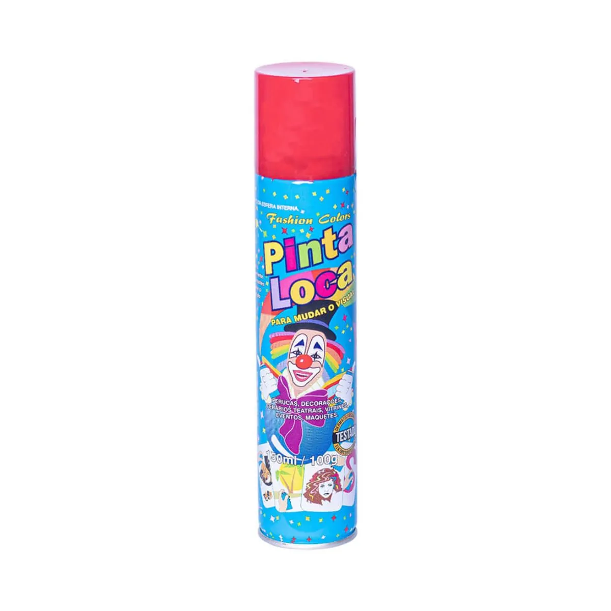 Pinta Loca Decorativa Aspa Vermelha 150ml Un