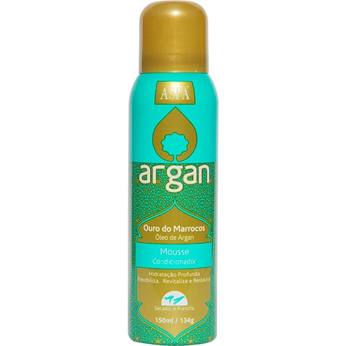 Mousse Aspa Argan Hidratação Profunda