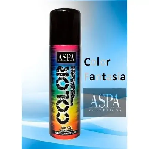 Spray Aspa Color Amarelo