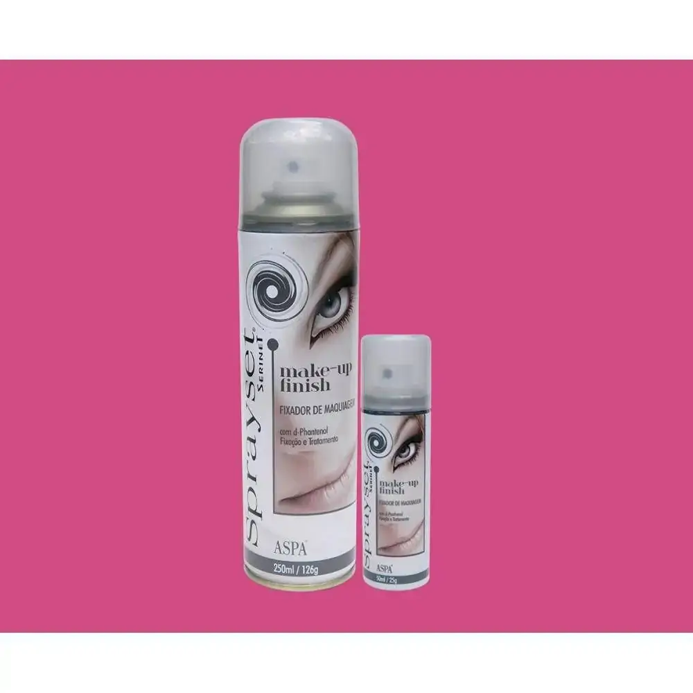 Pv Spray Aspa Sprayset Fixador De Maquiagem