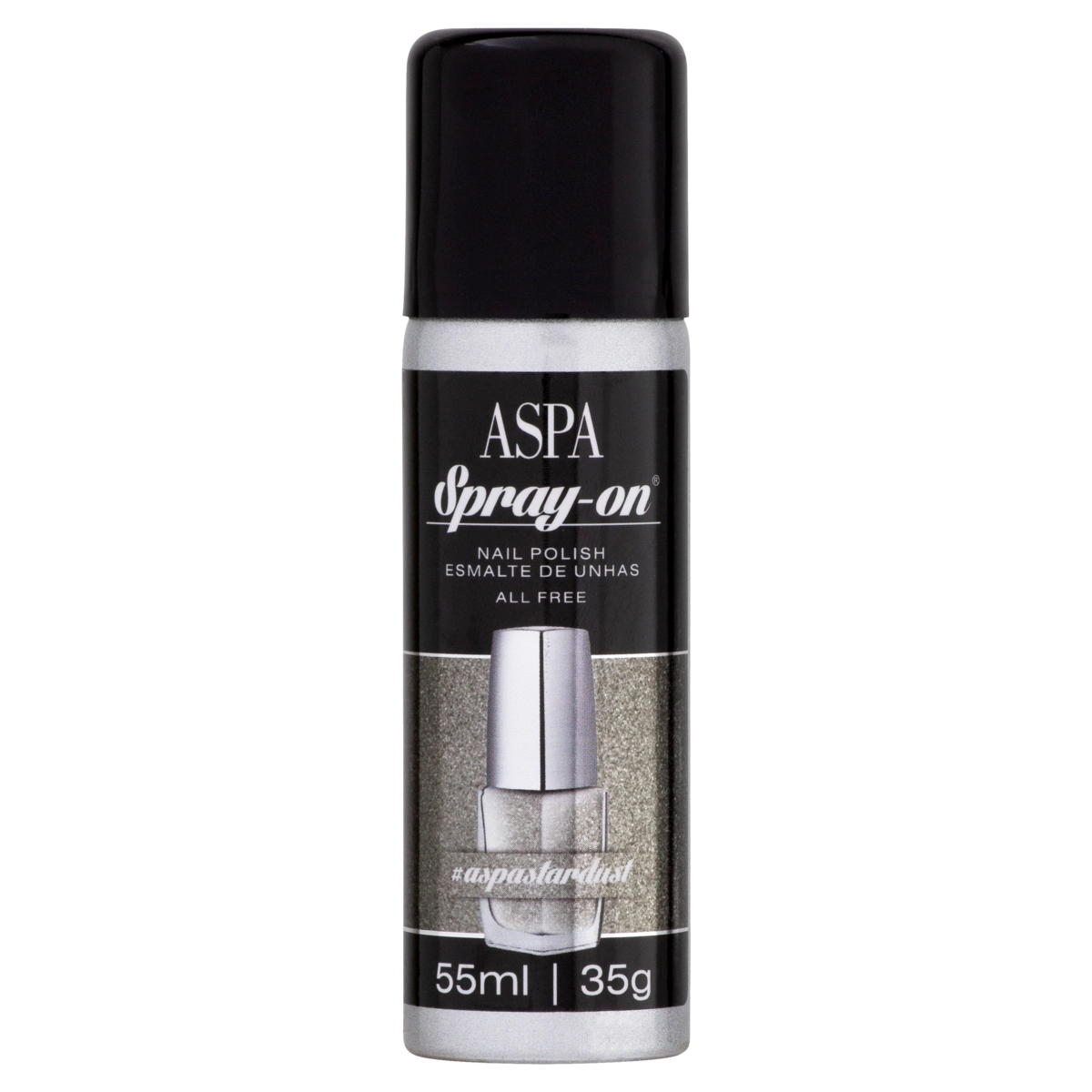 Esmalte Spray On Aspastardust Aspa Frasco 55ml