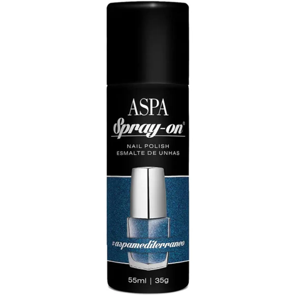 Esmalte de Unhas Aspa Spray On Mediterrâneo 55 Ml