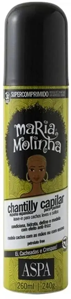 Aspa Maria Molinha Chantily Leves E Soltos 260ml