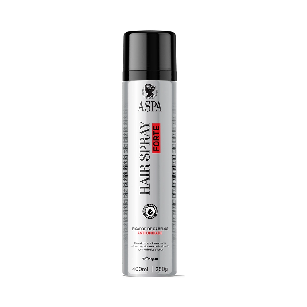 Hair Spray Aspa 400ml Fix Penteado Forte