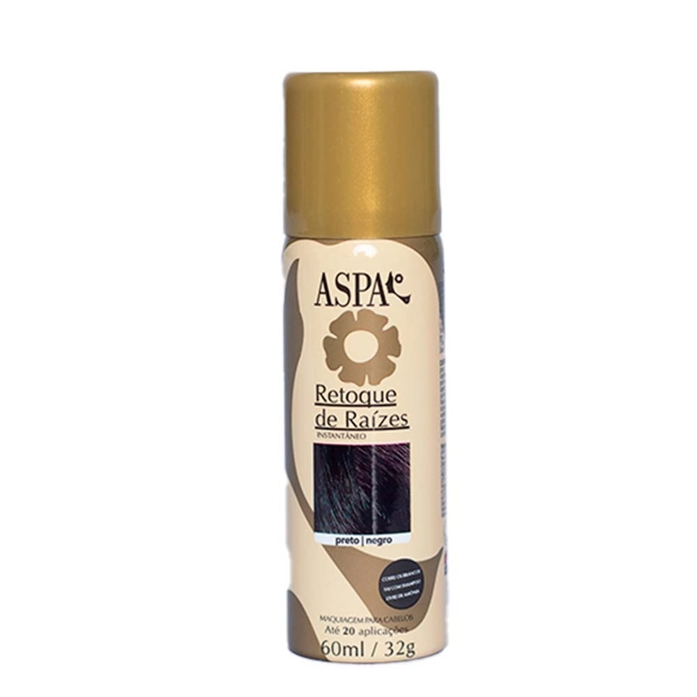 Aspa Retoq P/raiz Preto 60ml 9135