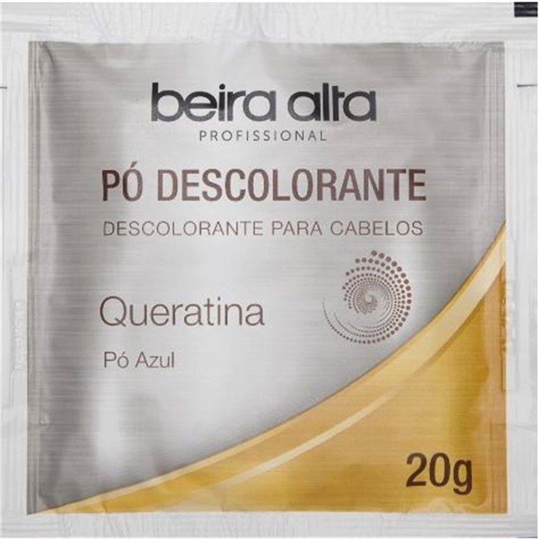 Descolorante Em Pó Beira Alta 20g Queratina Unit