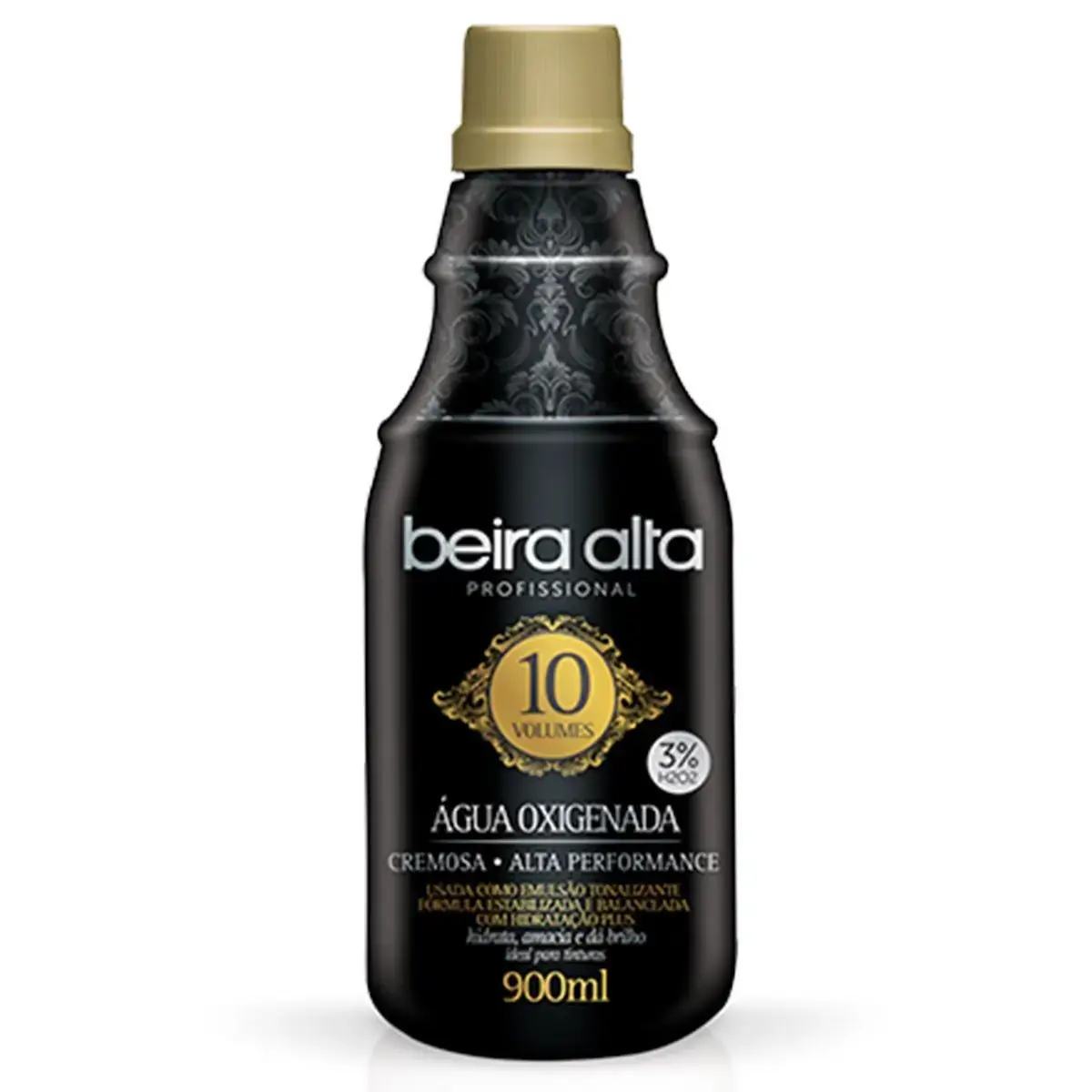 Agua Oxigenada Beira Alta 10v Black 900ml
