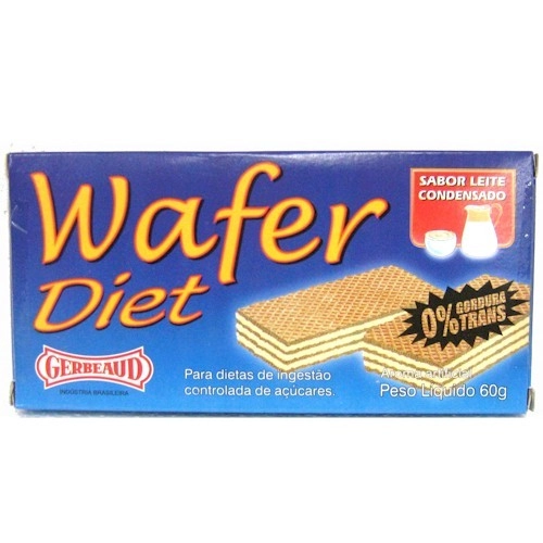 Biscoito Wafer Diet Leite Condensado Gerbeaud 60g