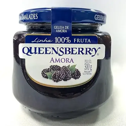 Geleia Amora Queensberry 100 Fruta Vidro 300g