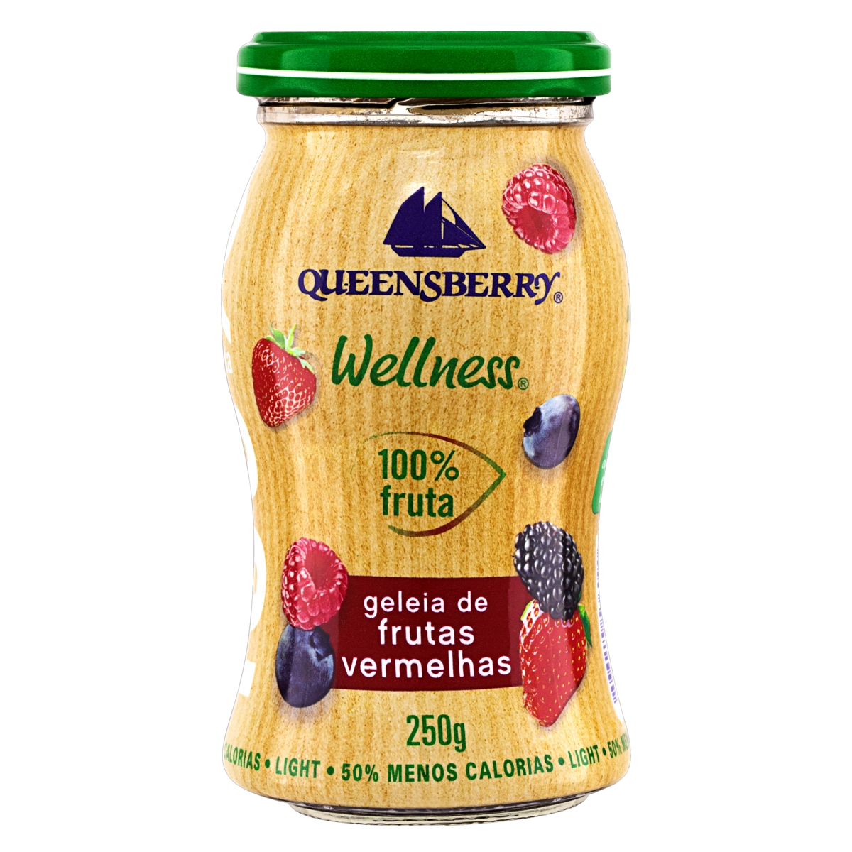 Geleia Frutas Vermelhas Queensberry 100 Fruta Vidro 300g