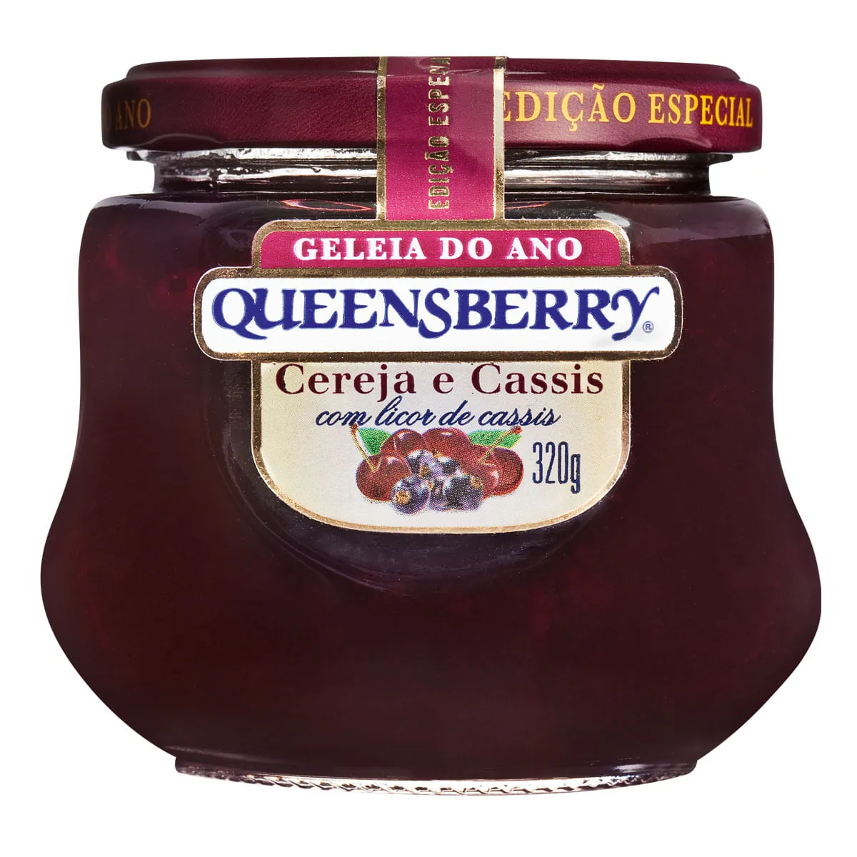 Geléia QueensBerry Sabor Maçã e Canela Pote 320g