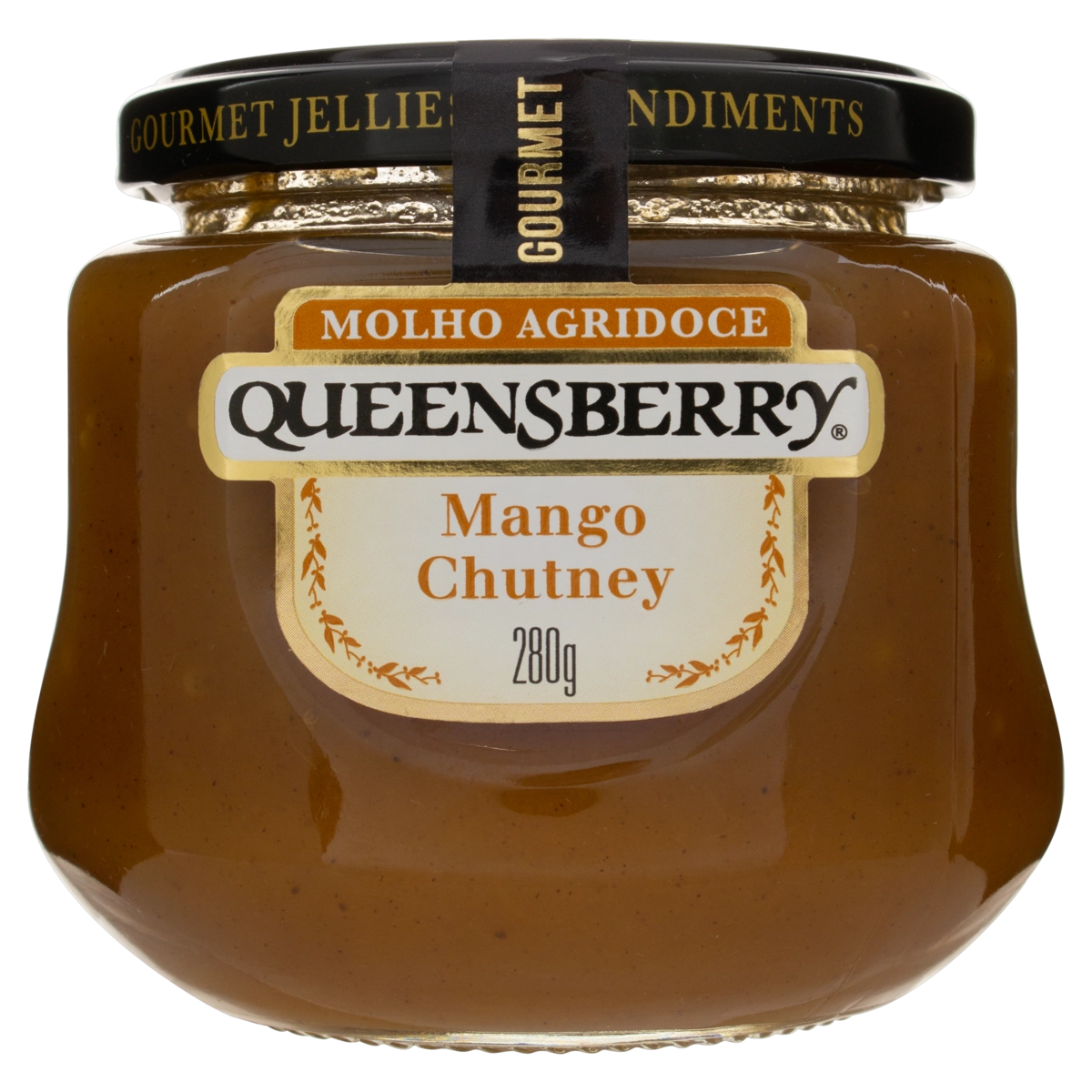 Molho Agridoce Mango Chutney Queensberry Gourmet Vidro 280g