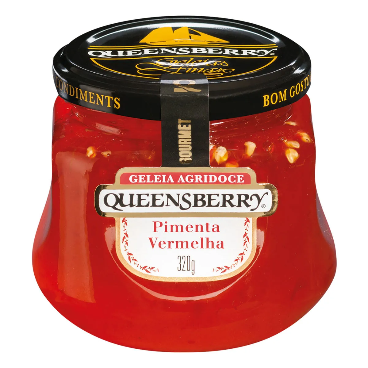 Geleia Agridoce de Pimenta Vermelha Queensberry Gourmet 320g